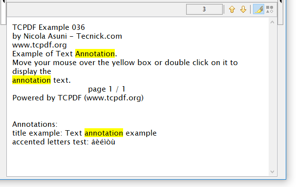 Xem trước chú thích PDF